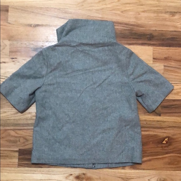Grey Wool blend jacket Size S - Picture 2 of 4